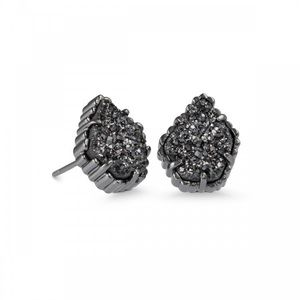 Kendra Scott Tessa Stud Earrings in Black Drusy
